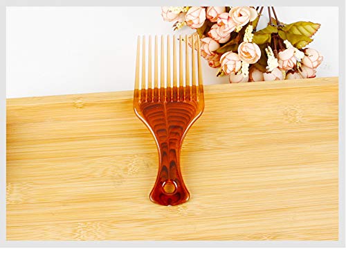 Розета коса килибар мазна коса изберете чешел афро лифт за кревање чешел за коса, кадрава коса четка за коса, алати за стилизирање на коса