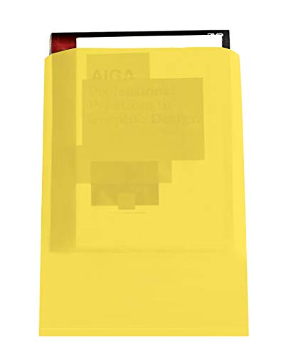 Рамни поли поли торби, 9 x 12, жолта, 1000/случај