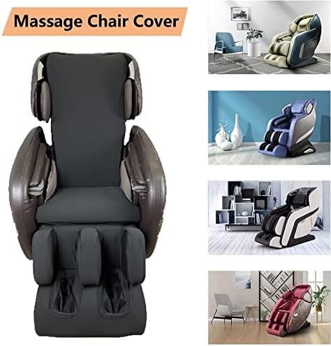 Riyifer Универзална заштита за заштита од прашина за масажа за масажа, нула гравитација целото тело Shiatsu Масажа стол покритие