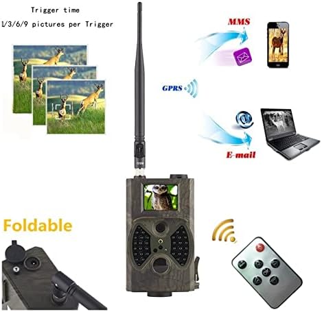 Ловечка камера за патеки HC300M 12MP MMS GPRS GSM H C300M 1080P детектор за движење за диви животни за набудување на отворено ловџиски