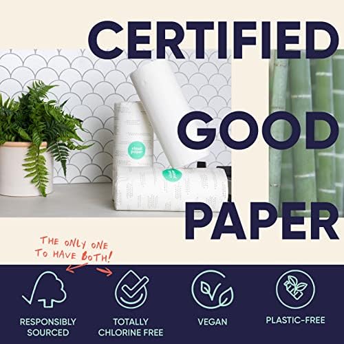 Облак хартија бамбус хартиени крпи и шведски пакет за крпа за сад за јадење - еколошки кујнски хартиени крпи - еднократно и