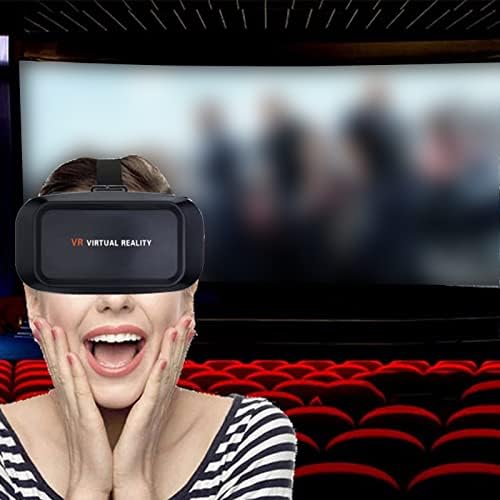 360° VR Паметни Очила, ВИРТУЕЛНА Реалност 3D VR Очила За Заштита Од Сина Светлина Очила, Игра Шлем Мобилен Телефон Очни Леќи За Носење Панорамски
