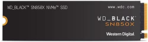 WD_BLACK SN850X 2TB NVME PCIE 4.0 X4 M.2 Внатрешно гејминг SSD без HeatSink