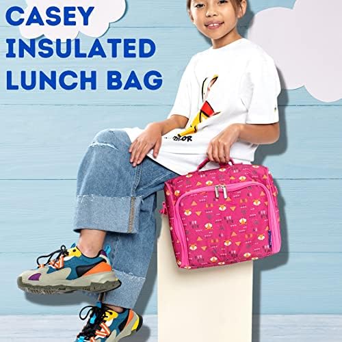 Џеј Светот Њујорк Кејси Мала Торба За Ручек за Возрасни. Изолирана Кутија За Ручек Со Средна Големина За Деца, Морнарица