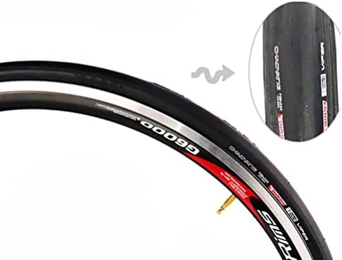 Абаодам преклопни патни велосипеди гуми на надворешната гума за виткање на гуми 700 * 23c
