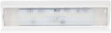 Maxxima M84446Wh 240 Lumens 15 LED бело куќиште за внатрешни работи за внатрешни работи, 1 пакет