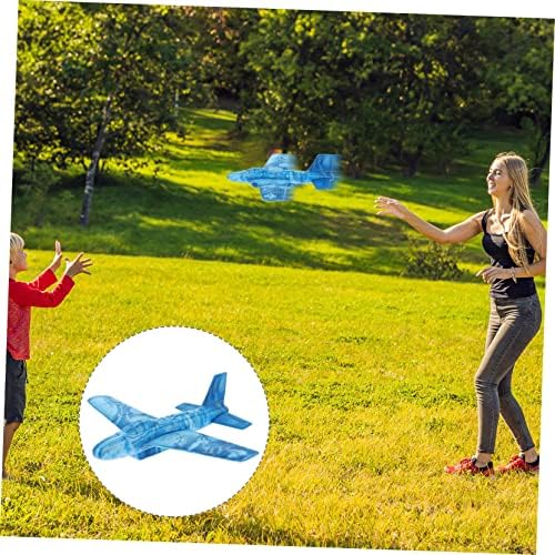 Besportble Cyclotron Aircraft Надворешни играчки за момчиња деца на отворено играчки играчки за деца, фрлајќи авиони играчки,