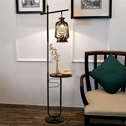 PQKDY гроздобер керозин ламби подни ламби дневна соба дома декор под светло дрвена маса за кафе (боја: б, големина