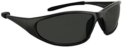 Ironелезна облека Стетсон 3075 серија најлонски заштитни безбедносни очила, сиви леќи против магла, рамка за сива чад