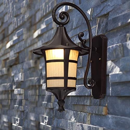 Dhtdvd wallидна ламба водоотпорна LED европска ретро wallидна ламба надворешна влезна wallидна ламба двор патека Американска градинарска