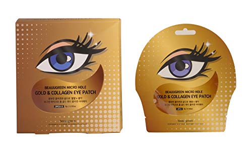Beaugreen Micro Doad Eye Patch 2pcs*5ea - злато и колаген/црна и бисер