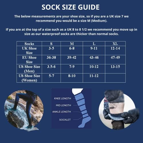 Sealskinz жени водоотпорни цело време на средната должина чорап со хидрост