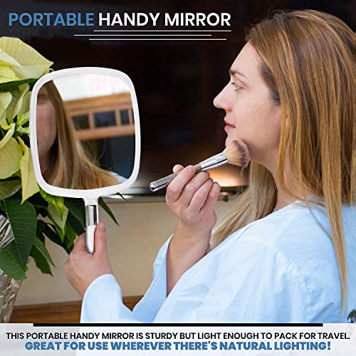 Огледало ПАКЕТ од 5 Големи &засилувач; Удобен Рачни Огледала-Купи Евтини Во Најголемиот дел За Берберница, Фризер, Салон За Убавина или На