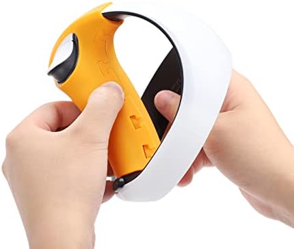 Заштитник на капакот на капакот VR погоден за PS VR2, рачка силиконска обвивка за PlayStation VR2 додатоци за заштита на капакот VR