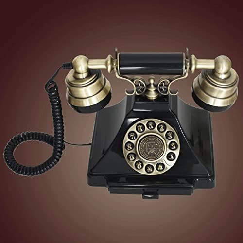 KXDFDC Антички телефонски домашен моден класичен телефонски класичен стар телефон