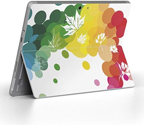 Декларална покривка на igsticker за Microsoft Surface Go/Go 2 Ултра тенки заштитнички налепници на телото 000131 шарен цвет тропски