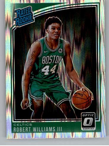2018-19 Донарус Оптичка шок кошарка 167 Роберт Вилијамс III Бостон Селтикс ја оцени официјалната картичка за трговија во НБА, произведена