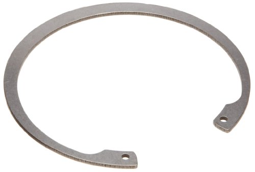 Стандарден внатрешен прстен за задржување, засилен дел, PH17-7 не'рѓосувачки челик, пасивирана завршница, 4-5/8 Дуп дијаметар, дебел 0,109, направен