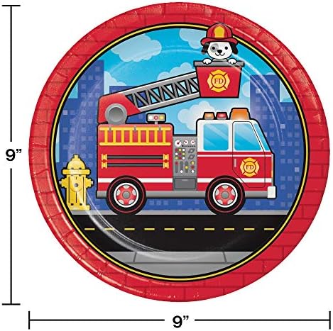 Комплет за партија за противпожарни камиони, служи 8