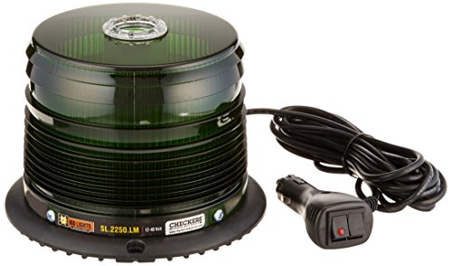 Checkers Индустриски производи за безбедност SL.2250.LMG LED Beacon LED Beacon, магнетна монтажа, зелена боја