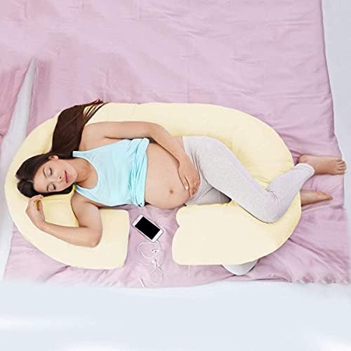 Wenst'skufan C обликува удобна перница за бременост, за олеснување на болката во грбот и бремени жени