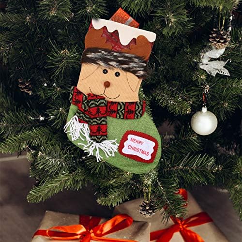 Валиклуд Божиќно Порибување Украсна Висечка Торбичка За Чување Бонбони Приврзок За Торба За Подароци