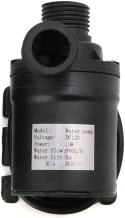 Пумпи за напојување со биенака DC12/24V 800L/h Потоплива пумпа за вода Електрична топлина отпорна на вода пумпа за вода ултра