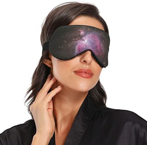 Unisex Sleep Eye Mask Galaxy-Planets-stars-stars ноќно спиење маска удобно покритие за сенка на очите