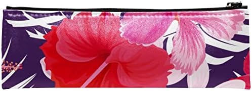 Патување Шминка Торба, Козметичка Торба Сочинуваат Организатор Случај, За Жени Чанта За Тоалети Додатоци Четки, Хавајски Цвеќиња Палма
