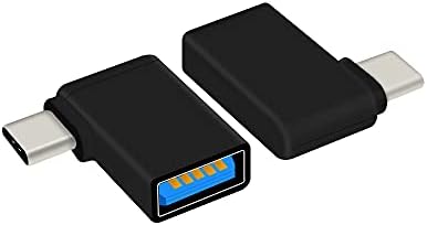 RGZHIHUIFZ ПРАВ Агол USB C ДО USB 3.0 Адаптер 90 Степен Тип C Машки ДО USB 3.0 Женски Конвертор,Во Движење За Паметен Телефон,Лаптопи,
