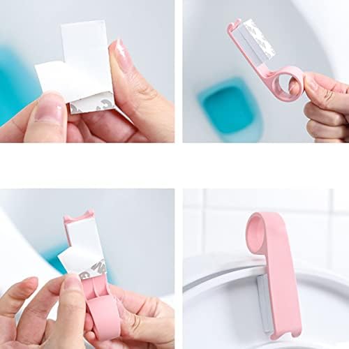 Zerodeko 10 парчиња PP PP Itail Plamper -Проценка на тоалетот кревач на тоалетот, кревач на капакот на тоалетот за тоалети