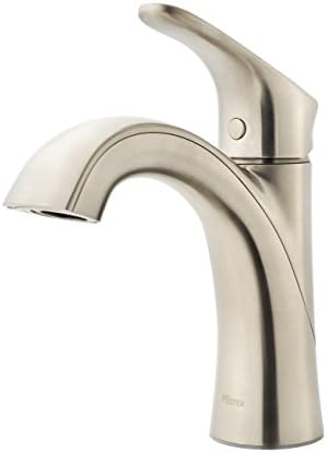Pfister Weller Faucet за мијалник за бања, единечна рачка, единечна дупка или 3-дупка, тосканска бронзена завршница, LG42WR0Y