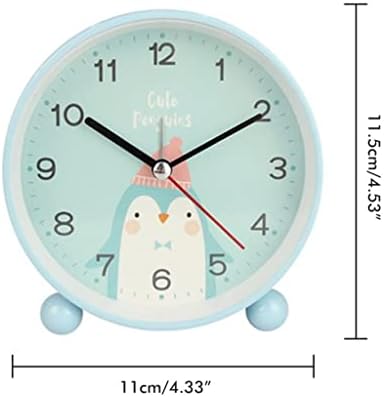 Jeusdf Mini Light Clock не го вметнува работниот часовник за учење симпатичен тренер за спиење на животни