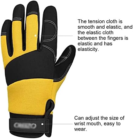 N/A Механички нараквици Унисекс Работно заварување Безбедност Заштитно градинарски спортски ракавици машки и женски спортови целосни прсти