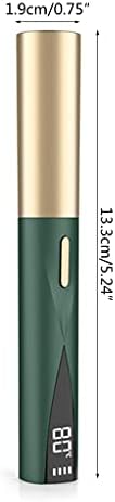 Електричен загреан виткач на трепки со 4 режими на температура LED дисплеј USB преносен преносен брзо загревање долготраен уред