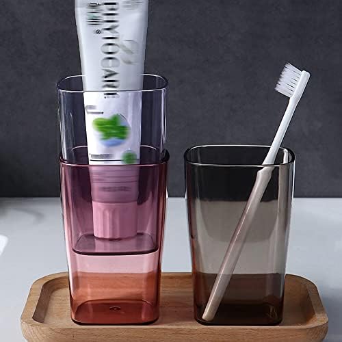 МГОР Едноставно еднократно водоснабна чаша за патувања Преносни чаши креативни и едноставни четкање чаша домаќинство двојка за заби четка