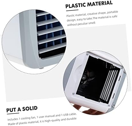 Homoyoyo 1 Постави преносен ладилник за воздух Десктоп навлажнувачи Преносен климатик Мал климатизација вентилатор Декоративни навлажнувачи
