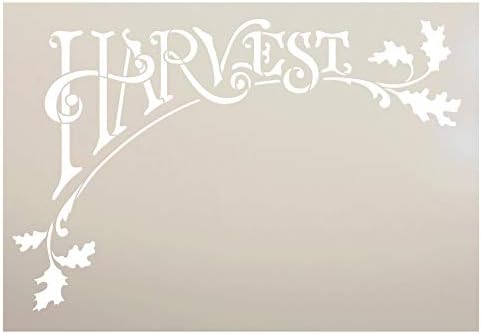 Vestетва матрица од Sudior12 | Основен есенски збор уметност и лисја - x -large 18 x 26 образложение за повторно употреба на mylar | Сликарство,