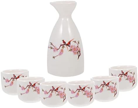 Bestonzon Flagon News Tea чаши сакети традиционална јапонија за сервирање сетови japandi decor lipgloss поставува грнчарски декор, јапонски