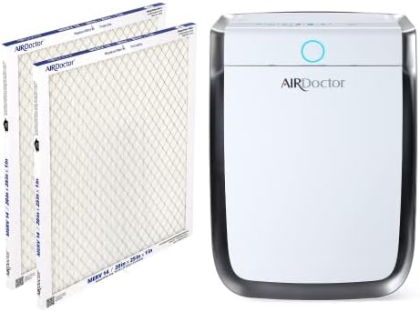AirDoctor AD3000 4-во-1 прочистувач на воздухот со филтри за ултрахепа, јаглерод и VOC-ги отстранува честичките 100x помали од HEPA