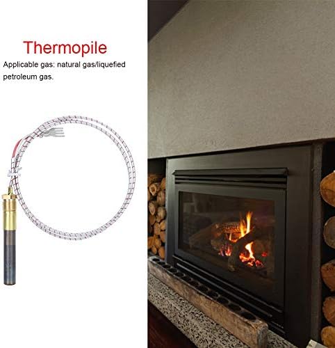 Serlium 750mV термопар, Термопилна замена на камин за топлинска топлина топлинска топлилаторска камин шпорет додатоци за шпорети