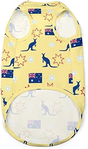 Австралиски кошули од кенгур кучиња пулвер облека за кучиња миленичиња џемпер јакна за мали средни кучиња и мачки xl