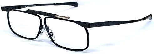 Канда Јапонија Тенок Преклопен Дизајнер Метални Очила За Читање Модел 1 Црна +3.25