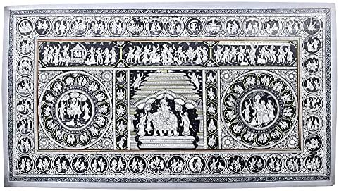 Егзотична Индија Супер големо сликарство - сите леили на Врховниот лорд Кришна