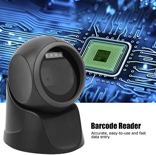 Fafeicy SC71302d 2димензионален читач на код, скенер за баркод на платформата, 640 x 480 CMO, бел LED, со USB кабел, уред за скенирање