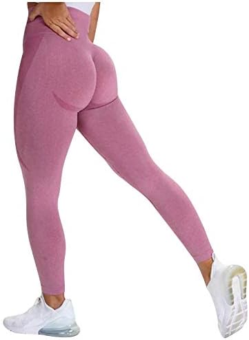Панталони со здолништа со јога Миашуи за жени непречено кревање на тренингот на тренингот за жени со високи половини јога задникот