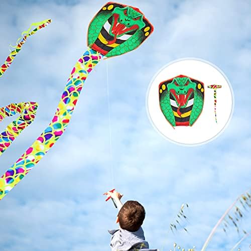 Nuobesty Kids Outdoor Toys Голем змеј за возрасни деца момче голема моќност змија змејо