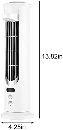 Преносен климатик, преносен климатик USB ретро кула вентилатор автоматско тресење глава Влатна ладилник за спреј со 3-брзински, лични