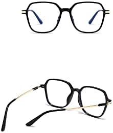 Yqjywztf 4 пакуваат преголеми очила за читање сини светло блокирање за жени мажи читатели на компјутерски модни очила за очила