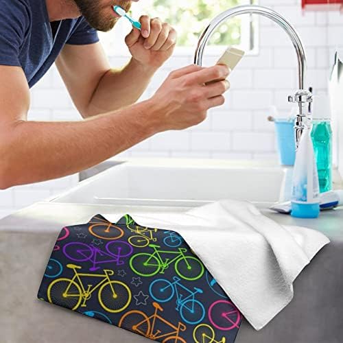 Велосипед и Земја Модела за пешкир за миење садови 28,7 x13.8 крпи за лице Суперфинирани влакна Високо апсорбираат крпи за крпи